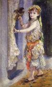 Pierre Renoir Young Girl with a Falcon France oil painting artist